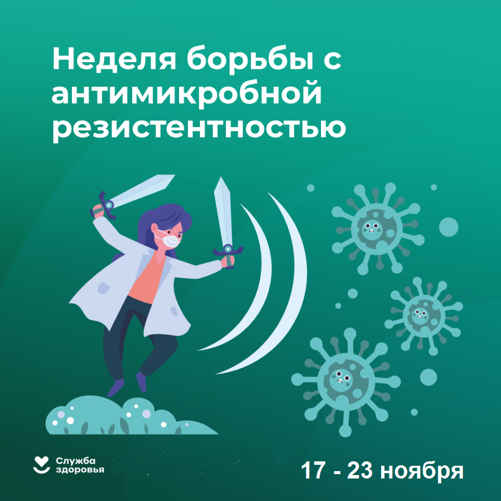 Неделя борьбы с антимикробной резистентностью
